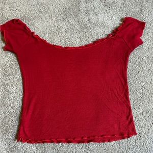 Off shoulder top